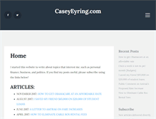 Tablet Screenshot of caseyeyring.com